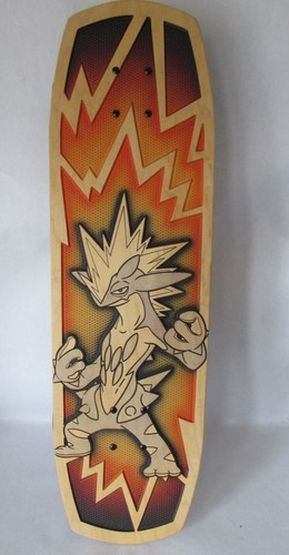 Pokemon Center x Bear Walker Toxtricity Skateboard Skate Deck Limited Ed New - 第 3/4 張圖片