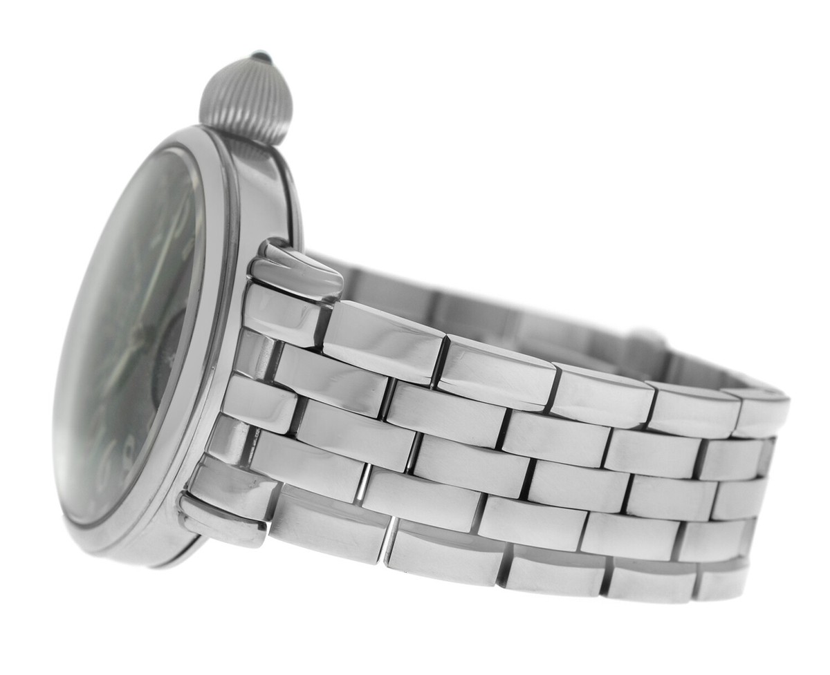 Krieger Gigantium K7007 Black Mother-of-Pearl Dial 43MM Men's