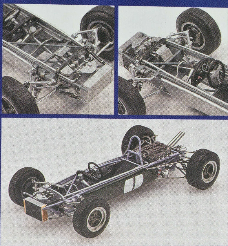 Kit Coche Modelo Ebbro Brabham BT18 Honda F-2 -1966 F2 Campeonato 1/20 20022-8800 Foto 4 de 4