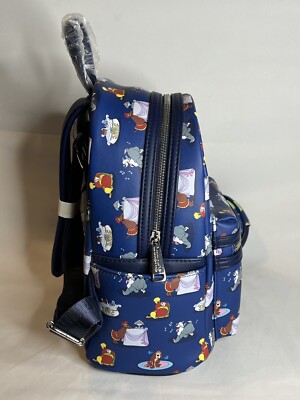 Loungefly Disney Princess Dogs Allover Print Mini Backpack  display picture 1