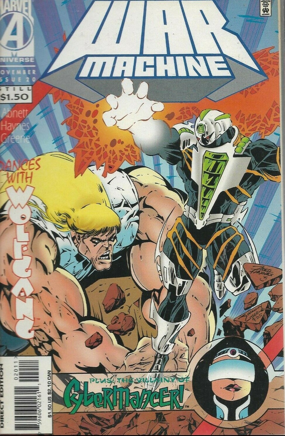 WAR MACHINE (1994) #20 - Back Issue (S)