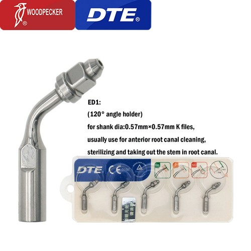 Woodpecker Dental DTE Ultrasonic Scaler Endodontic Tips fit SATELEC ACTEON NSK - Picture 12 of 56