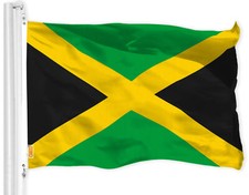 Jamaica Jamaican Flag 3x5 FT Printed 150D Polyester By G128