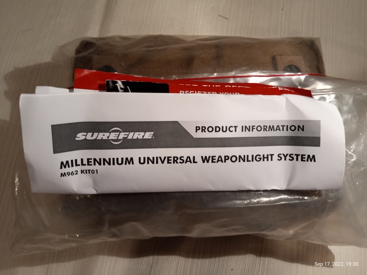 SUREFIRE M962 KIT01 Millennium Universal Weapon Light System
