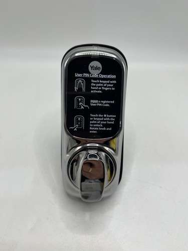Yale Keyless Connected Touch Screen Smart Door Lock - Chrome - Pin Code - RFID - Picture 8 of 8
