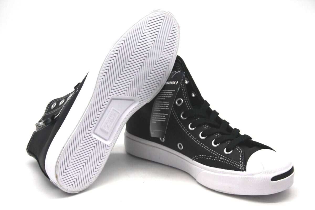 UNISEX CONVERSE JACK PURCELL ZIP HIGH BLACK/WHITE 167327C UNISEX CONVERSE JACK PURCELL ZIP HIGH BLACK/WHITE 167327C