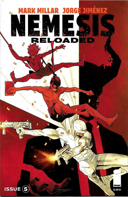 NEMESIS RELOADED #5 (OF 5)  JORGE JIMENEZ COVER A  IMAGE  MAY 2023  N/M