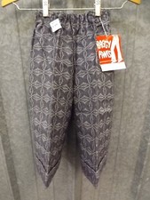 Chico Togs Atomic Print Vtg 60s NEW Baggy Pants Boys Girls Sz 4 Cuffed Wide Leg