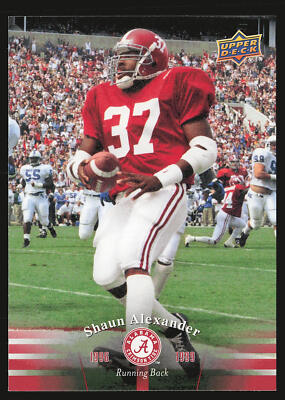 2012 Upper Deck University of Alabama #70 Shaun Alexander