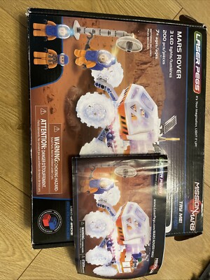 Laser Pegs Mars Rover 200 Stück 3 LED Baukasten 18002 Marke kompatibel