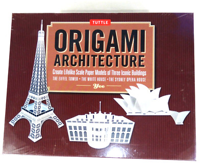 Origami Architecture: Create Paper Models of 3 Iconic Buildings New Sealed