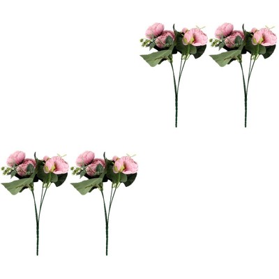  2 Pieces Ästhetisch Dekorationen Hochzeit Nachahmung Pfingstrose Braut