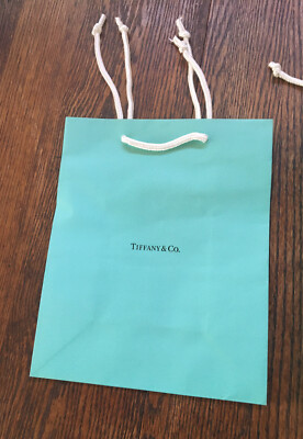 Tiffany & Co Paper Gift Bag 9.75x 8