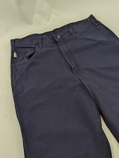 Carhartt FR Pants Mens 36x36 Blue Flame Resistant Cat 2 Original Fit Workwear