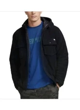 Caterpillar Men's Active Hooded Work Jacket Black Size XX-Large