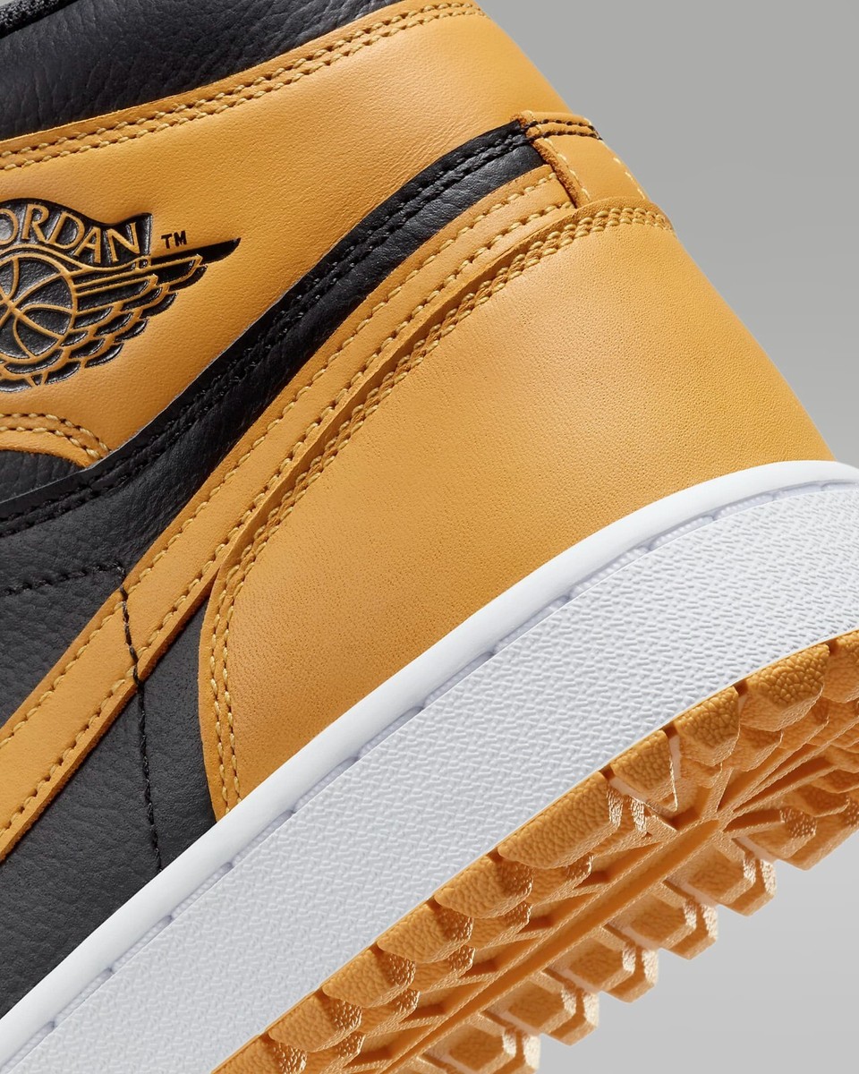 New Nike Air Jordan 1 High G Golf Shoes - Pollen (DQ0660-700 New Nike Air Jordan 1 High G Golf Shoes - Pollen (DQ0660-700