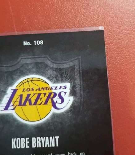 Kobe Bryant 2013-14 Crusade Teal #'d 8/249 ~Jersey Number #8 (#24 on this card) - Picture 10 of 10