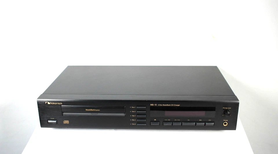 Nakamichi MB-10 5DISC CD Player NOT WORKING FOR RESTORATION/REPAIR (SPARE PARTS) - Image 4 of 4