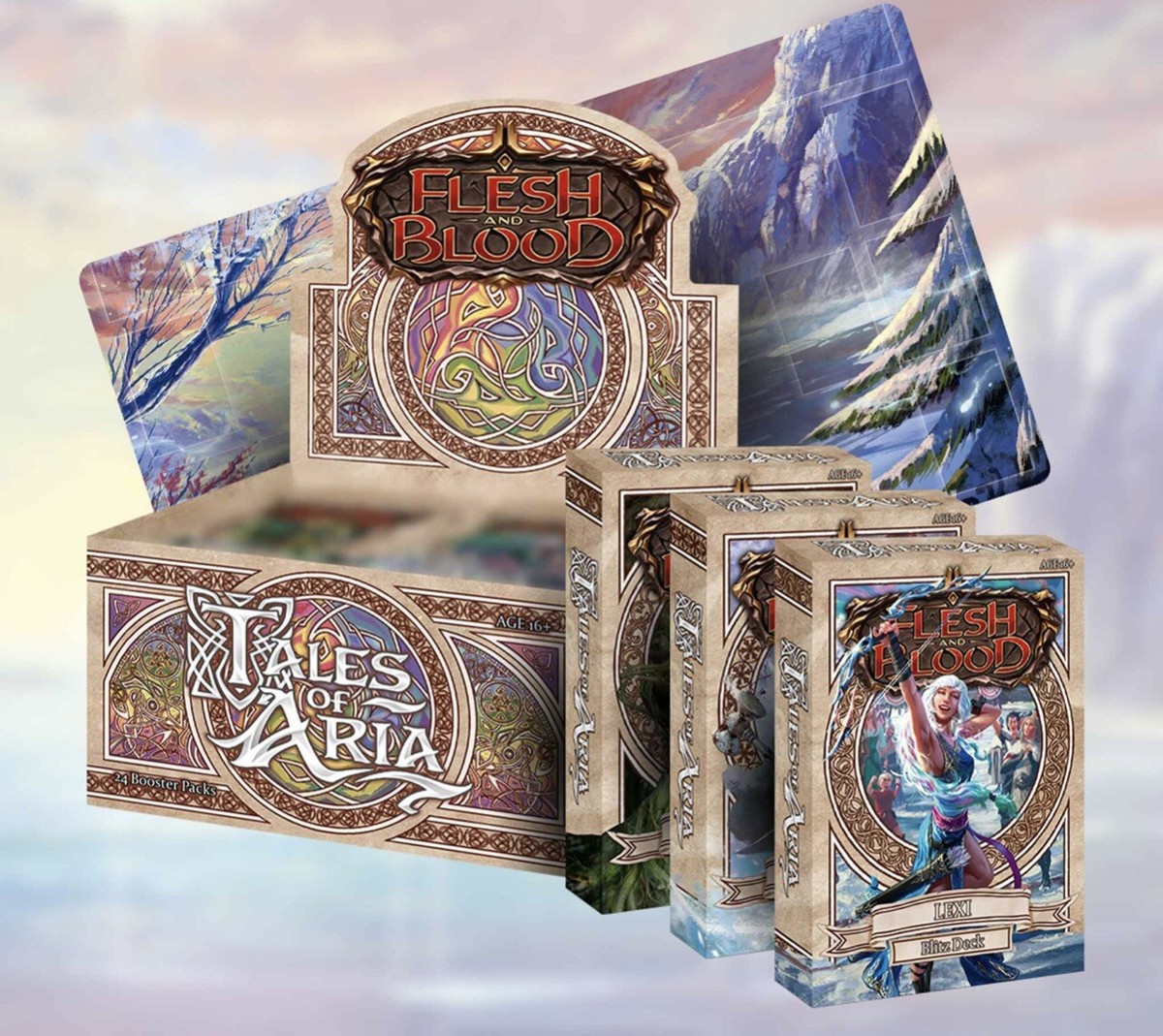 FaB Tales of Aria First Edition 4BOX 絶版 TCGplayer Tales of Aria Collector's Bundle 1st Edition Booster Box