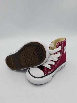 girls maroon converse
