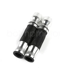 Motorcycle Hand Grips 7/8" Handlebar For Kawasaki Ninja 500R 650