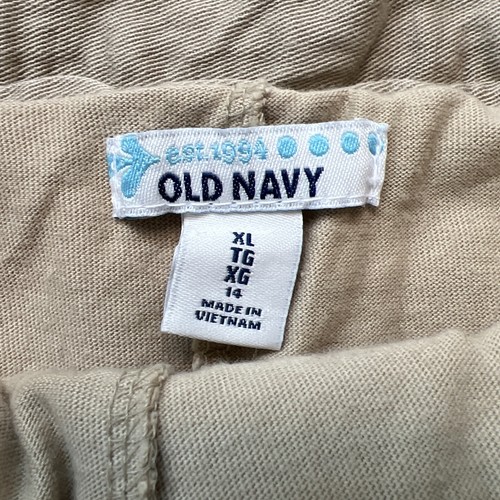Old Navy Girls Uniform Skorts XL 14 Skirt Shorts Kaki Brown Pleated NWT - Picture 4 of 10