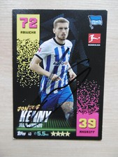 Jonjoe Kenny autograph signed TC Topps Bundesliga Hertha BSC 22/23