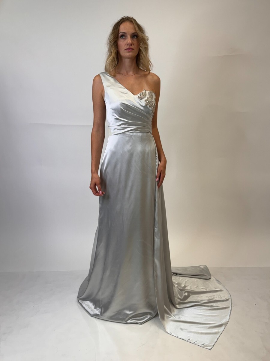 Woman Wedding Maxi Cocktail Ball Gown Evening One Shoulder Mermaid Formal Dress | eBay Woman Wedding Maxi Cocktail Ball Gown Evening One Shoulder Mermaid Formal Dress | eBay
