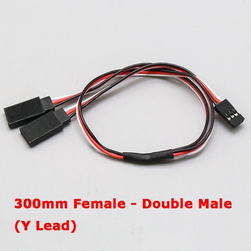 Servo Extension Male Female Lead Connector Wire Cable Splitter RC 100mm-500mm - Bild 19 von 19