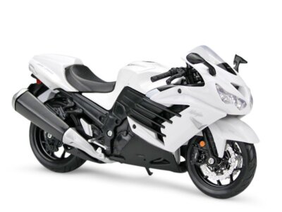MINI 1/12スケールモデル ホワイト KAWASAKI Ninja ZX-14R - white - Maisto 1:12 | eBay