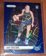 2024 Panini WNBA Prizm Basketball Jacy Sheldon Blue Velocity Rookie Card