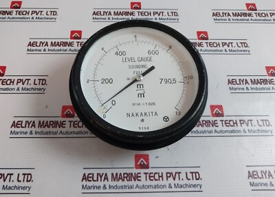Nakakita SP.GR.= 1.025 Sounding Full Level Gauge 0-12 M3