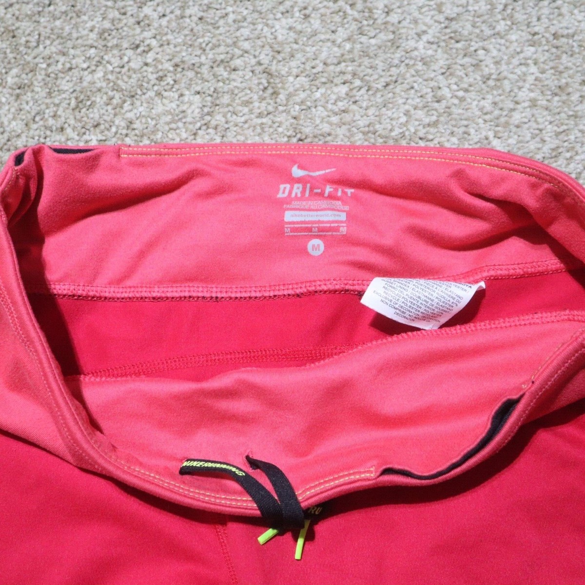 DU様オーダー Nike Pro Dri-Fit Stretchy Magenta Pink Bike Short Knee Women's