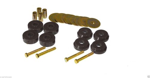 Universal Body Mount Bushings w/Weld In Frame Mounts (28 piece) 88-145KT-BL - Picture 4 of 5