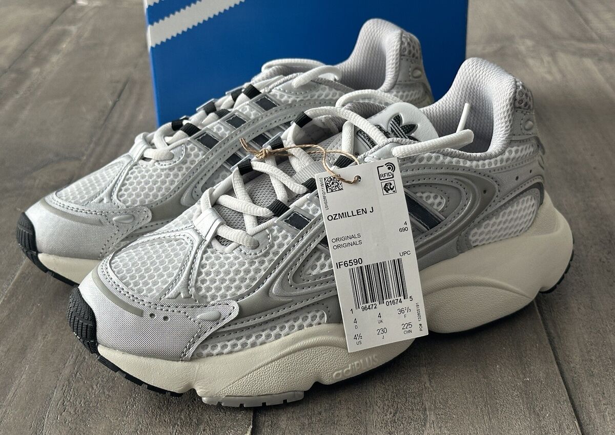 Adidas Ozmillen J Kid's US Size 4.5 Cloud White / Core Black Adidas Ozmillen J Kid's US Size 4.5 Cloud White / Core Black