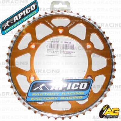 Apico Evolite Orange Hinterrad Ritzel 50T 520 Für KTM EXC-F 500 2016