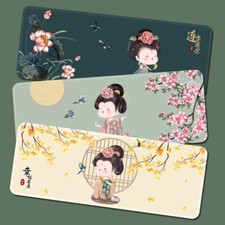 Grand Tapis de Souris Jeu Anti-dérapant Bureau Portatif PC Clavier Tapis Mignon