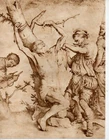 1952 - DRAWINGS OF THE GREAT MASTERS - JUSEPE DE RIBEIRA - MARTYRDOM OF ST. BARTHOLOMEW