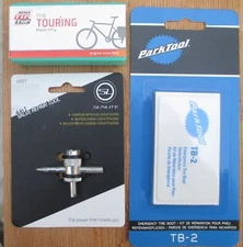 PATCH KIT REMA TT02 LG--Park Tool TB-2 Emergency Tire Boots--4 in 1 Valve Tool