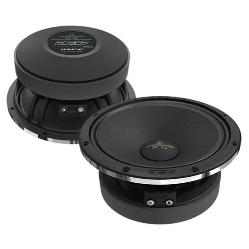 2 Deaf Bonce 6.5" Midrange Speakers 600W 4 Ohm Apocalypse Arnold AP-M67AC Pair