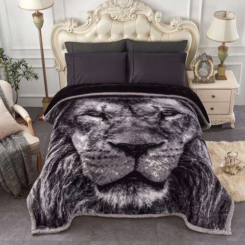 Coperta visone coreano pesante pile pesato 2 strati peluche coperte letto setose 10 libbre - Foto 64 di 73
