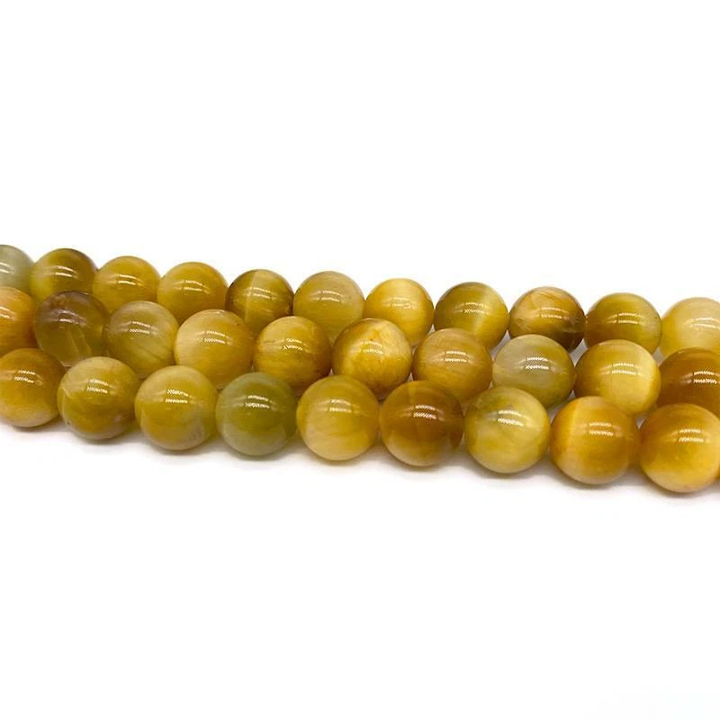 1 filamento ojo de tigre piedra preciosa natural redonda 6 mm 8 mm 10 mm 12 mm cuentas Foto 3 de 4