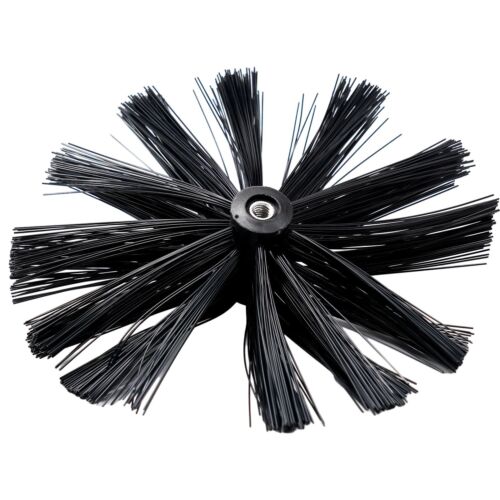 200 mm dry hood ventilation brush fireplace lint removal nylon bristle head - Picture 1 of 12