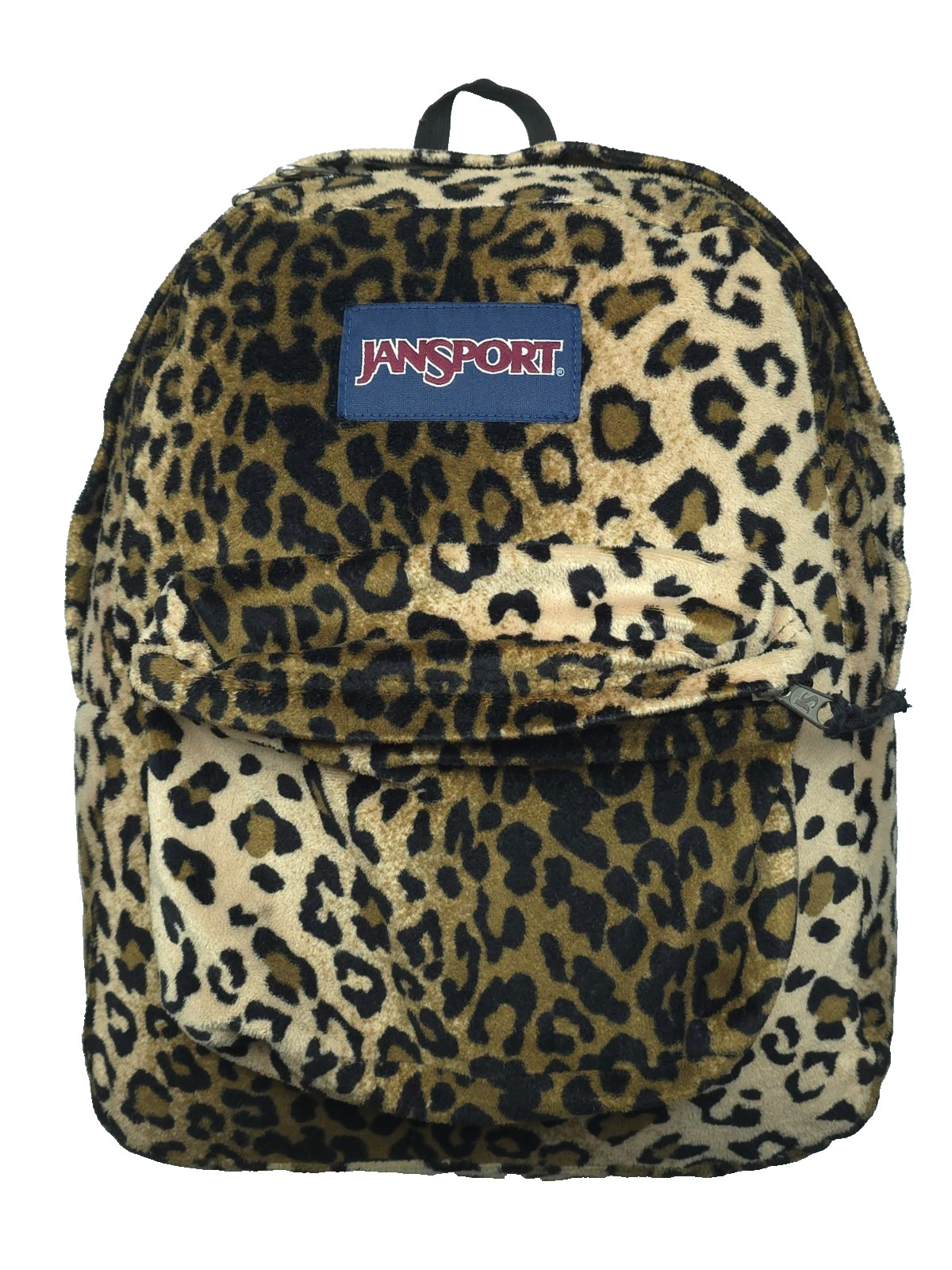 VTG 90s Y2K Jansport Fuzzy Cheetah Leopard Print Back… - Gem
