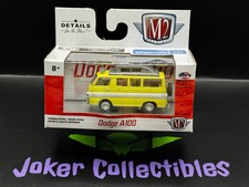 M2 Machines Yellow 1965 Dodge A100 Camper Van Wmts14 19-17 M2 Machines Yellow 1965 Dodge A100 Camper Van Wmts14 19-17