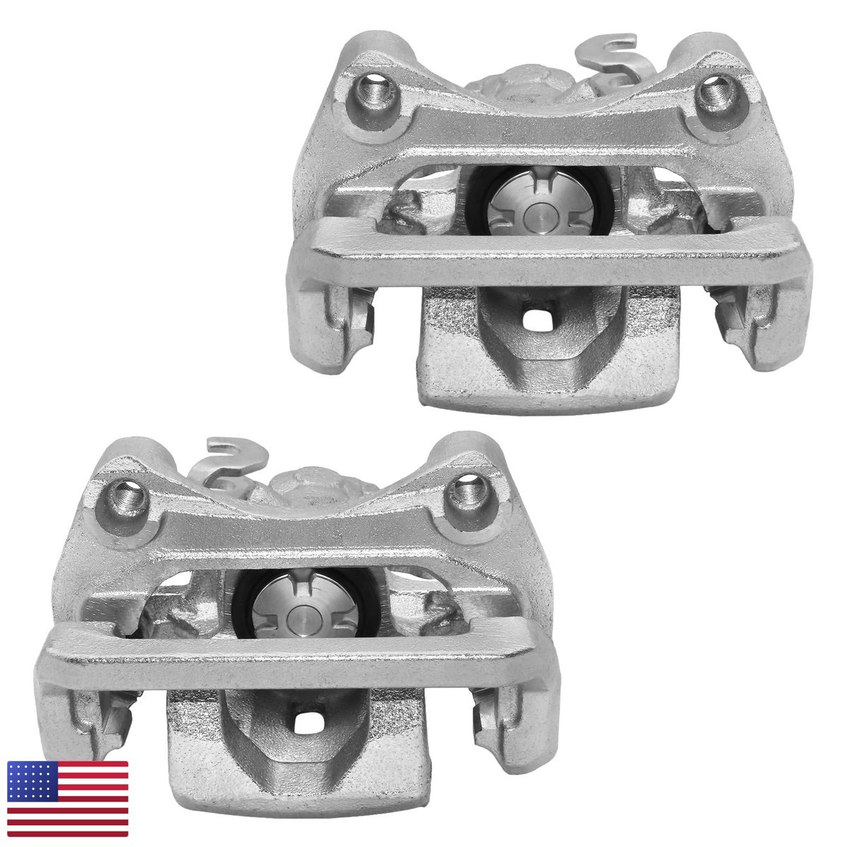 GAIASURGE Rear Disc Brake Calipers Compatible 2006-2012 Ford Fusion
