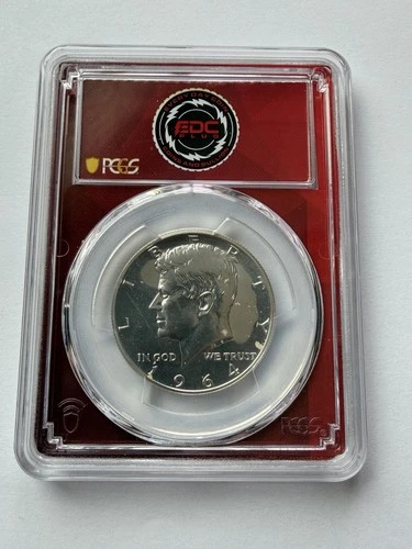 1964 Proof Kennedy Silver Half Dollar coin 50c PCGS PR65 RED CORE EDC