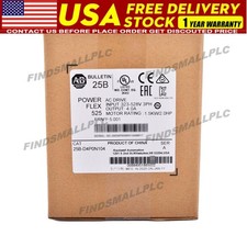Allen-Bradley 25B-D4P0N104 NEW  PowerFlex 525 1.5kW 2Hp AC Drive US Free Tax