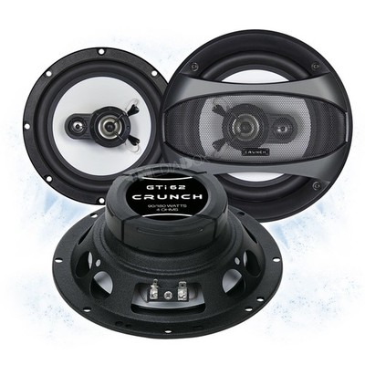 CRUNCH Front/Heck Auto Lautsprecher Set für VW Scirocco ab 2008