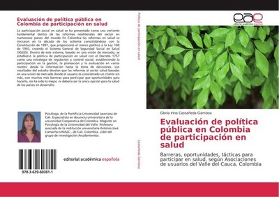 Evaluación de política pública en Colombia de participación en salud Gloria Irin